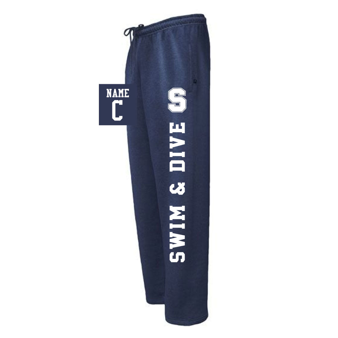 Staples Girls Swim & Dive Sweatpants Logowear Staples Girls Swim & Dive Navy Adult XS