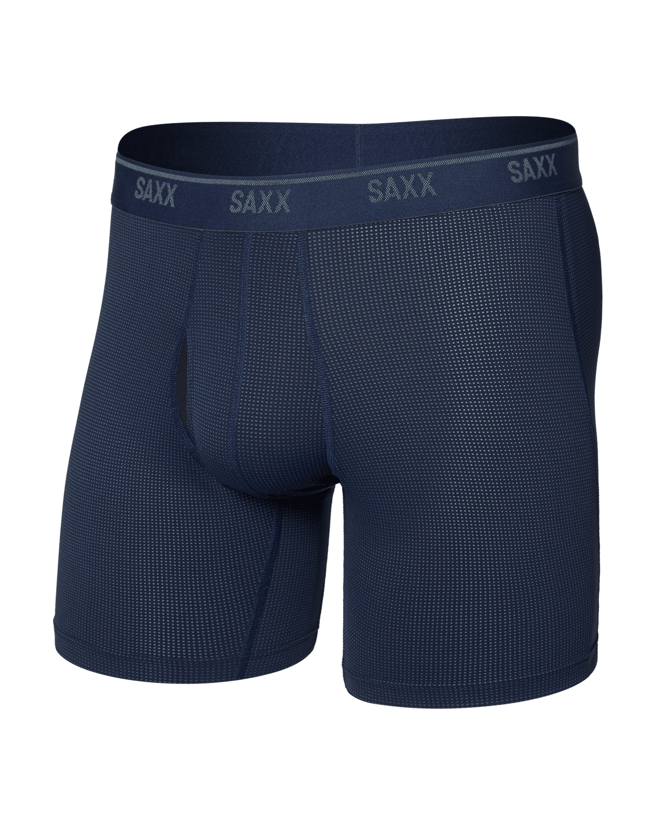 Saxx Mens Quest Quick Dry Mesh Boxer Brief Apparel SAXX Maritme Small