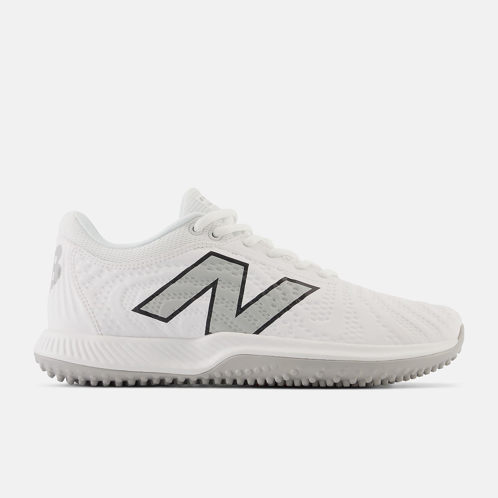 New Balance Men's FuelCell 4040v7 Turf Trainer Footwear New Balance Optic White-W 5 Medium-D