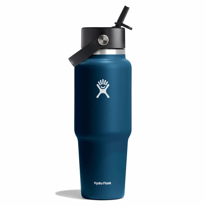 Hydro Flask 32 oz Wide Mouth Travel Bottle with Flex Straw Cap