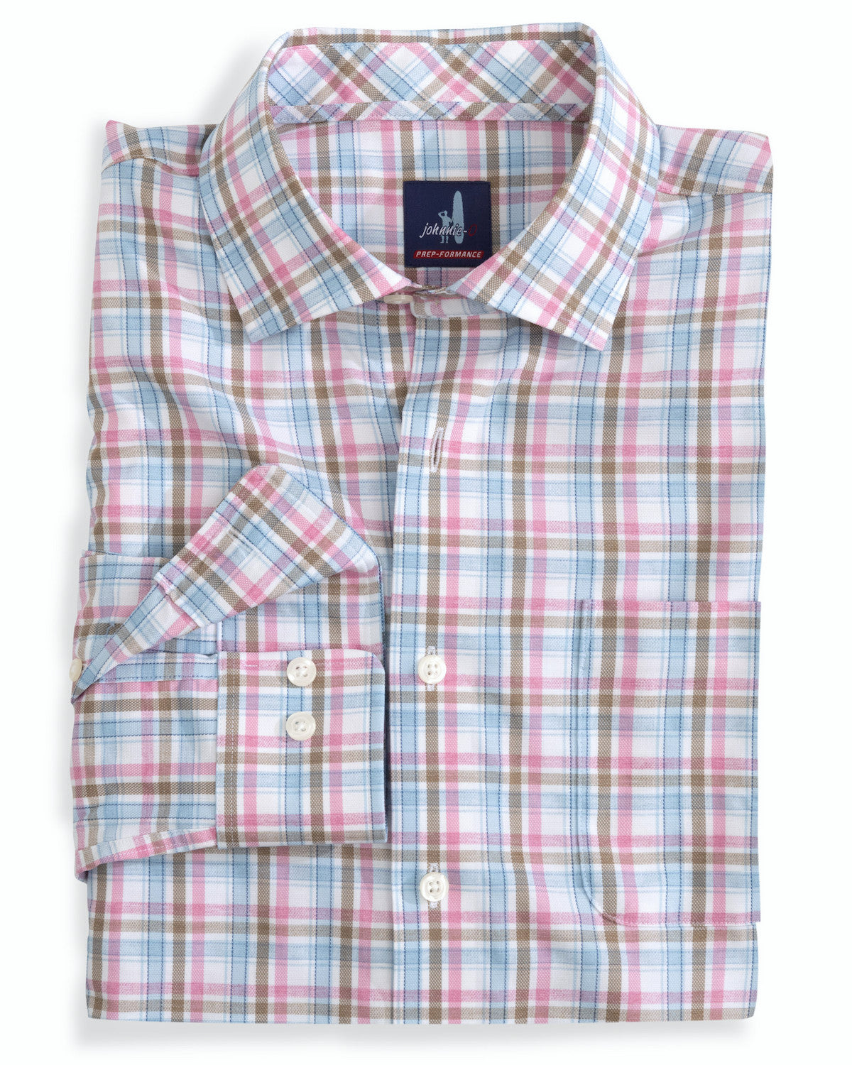 Johnnie-O Men's Joshua Button Down Shirt Apparel Johnnie-O Maliblu Small