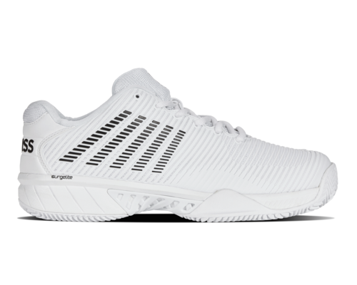 K-Swiss Men's Hypercourt Express 2 HB Footwear K-Swiss White/Black-102 7.5 