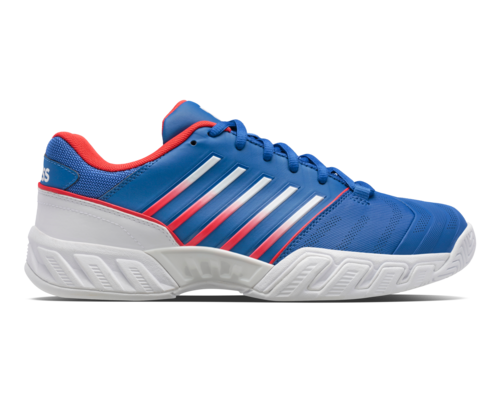 K-Swiss Men's BigShot Light 4 Footwear K-Swiss Classic Blue/White/Red-444 8 