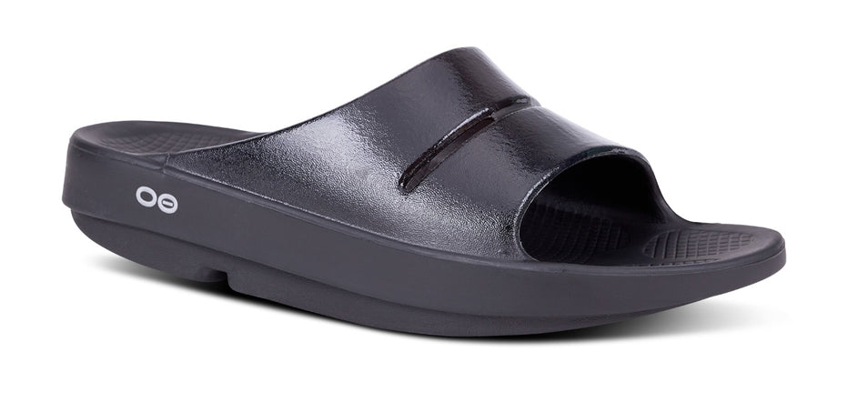Oofos Womens Ooahh Luxe Slide Footwear OOFOS
