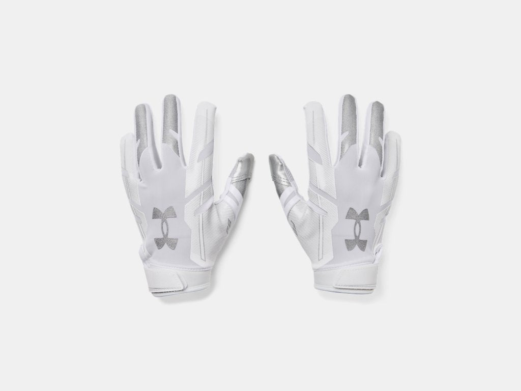 Under Armour Youth F8 Football Gloves Accessories Under Armour White-100 Youth Small