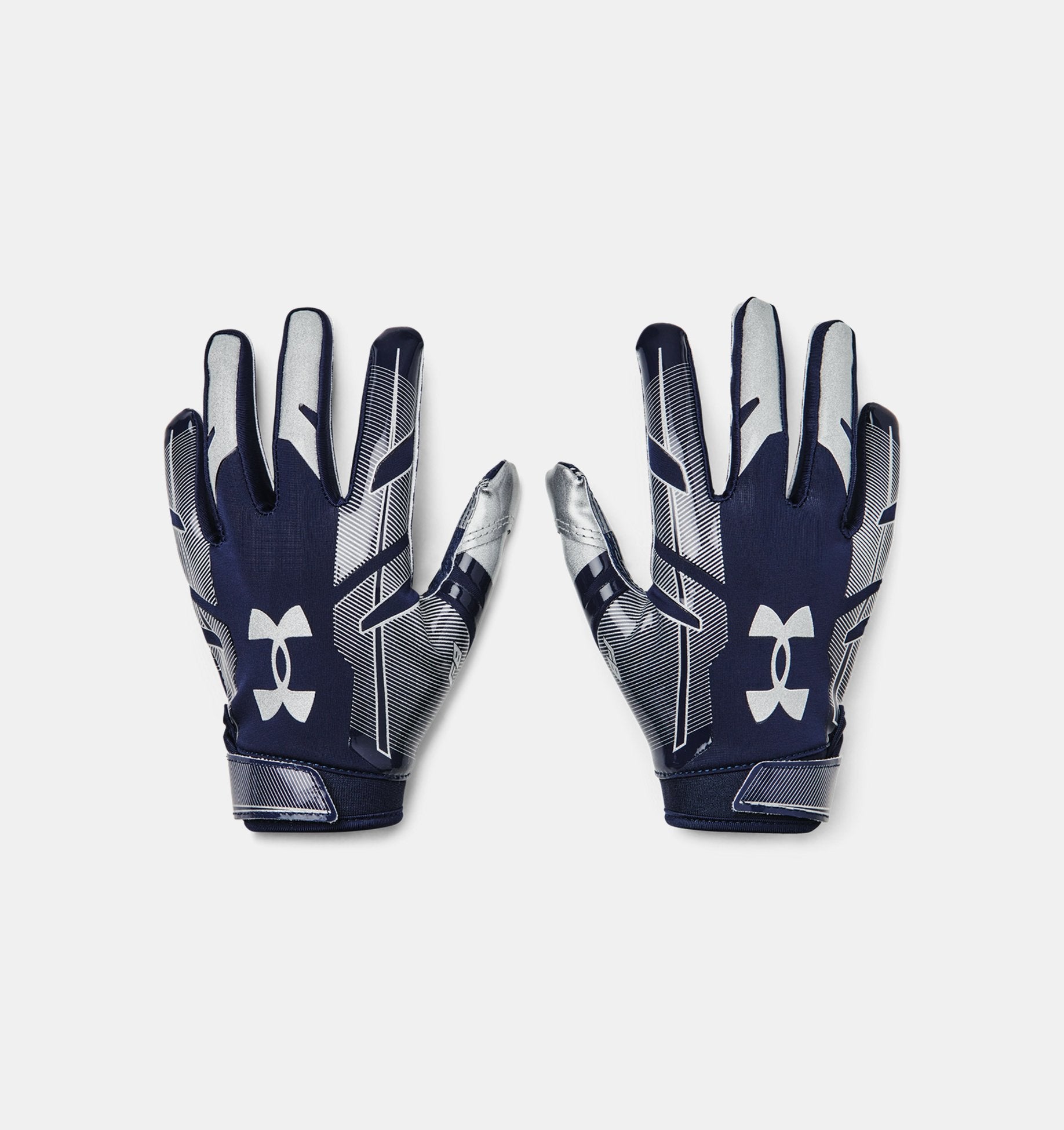 Under Armour Youth F8 Football Gloves Accessories Under Armour Midnight Navy-410 Youth Small