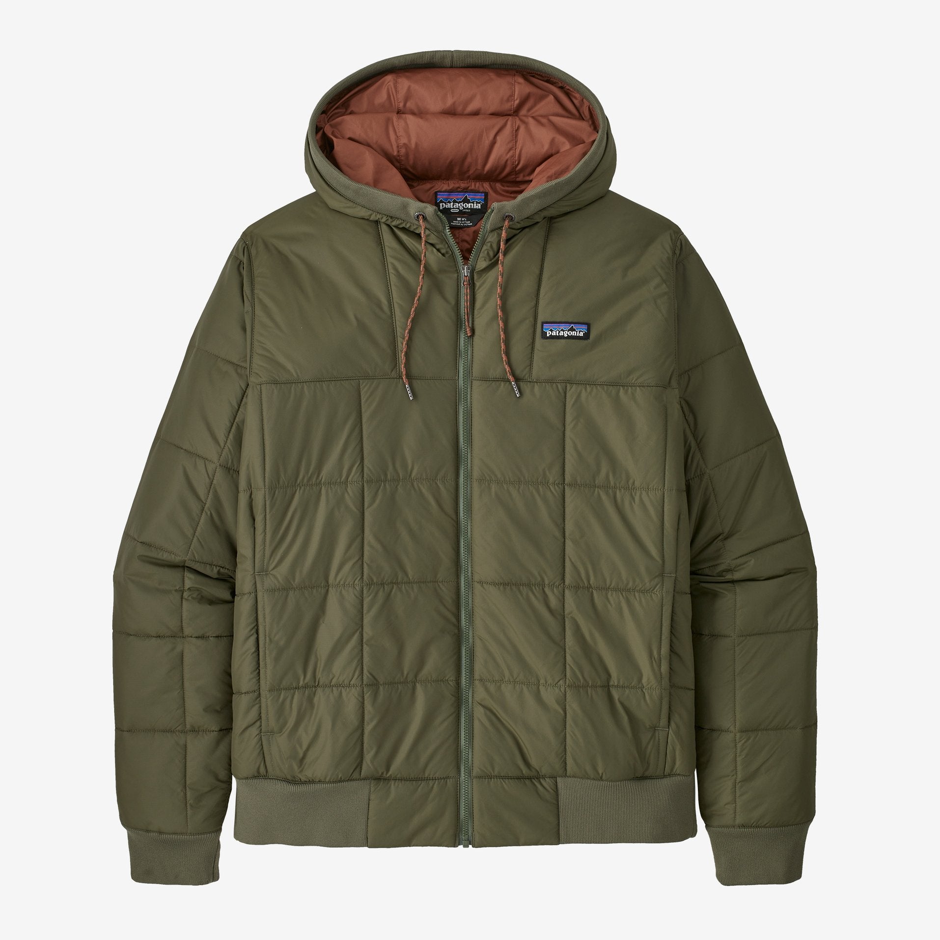 Patagonia Men's Box Quilted Hoody Apparel Patagonia Basin Green Small