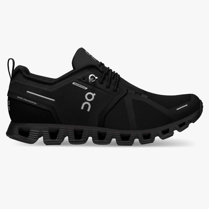 ON Men's Cloud 5 Waterproof Footwear ON All Black 7.5