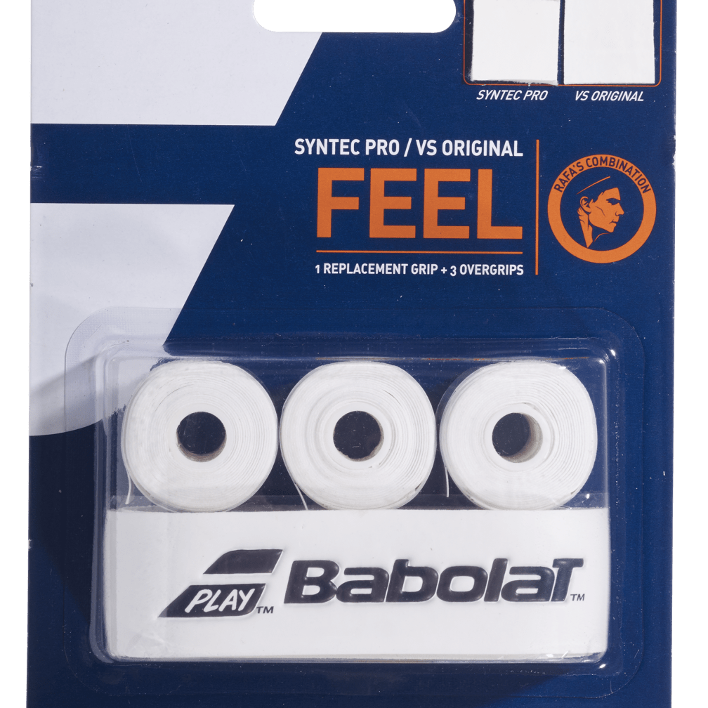 Babolat Syntec Pro + VS Original X3 Pack Accessories Babolat White