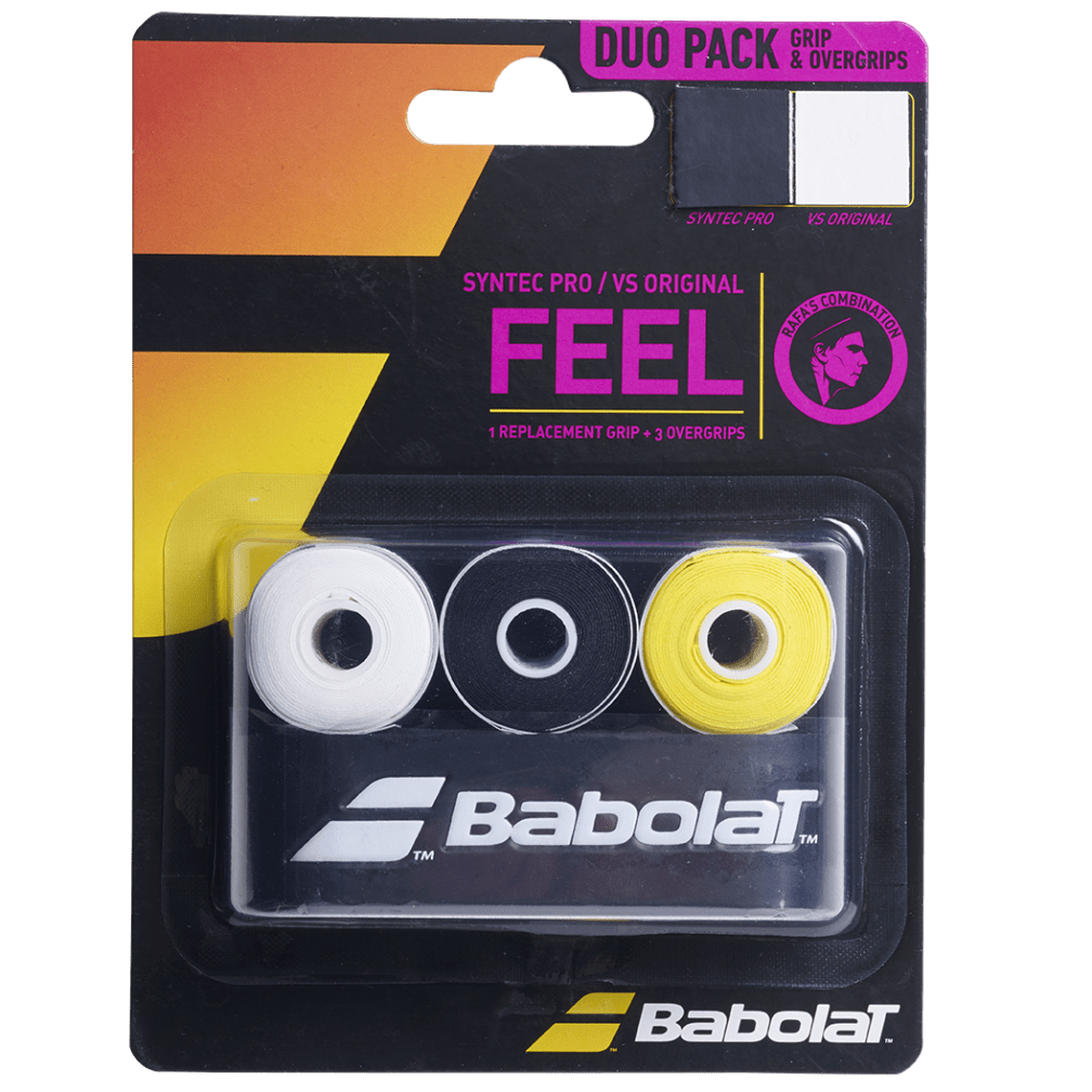 Babolat Syntec Pro + VS Original X3 Pack Accessories Babolat Black/Yellow/White