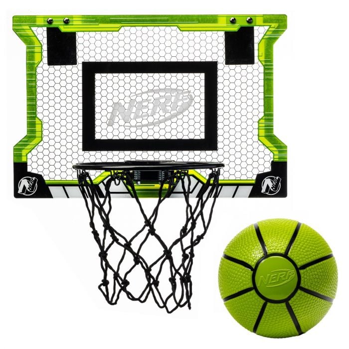 Nerf Pro Hoops Basketball Set Equipment FRANKLIN SPORTS INC. Lime