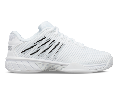 K-Swiss Women's Hypercourt Express 2 Footwear K-Swiss White/Black-102 6 Medium