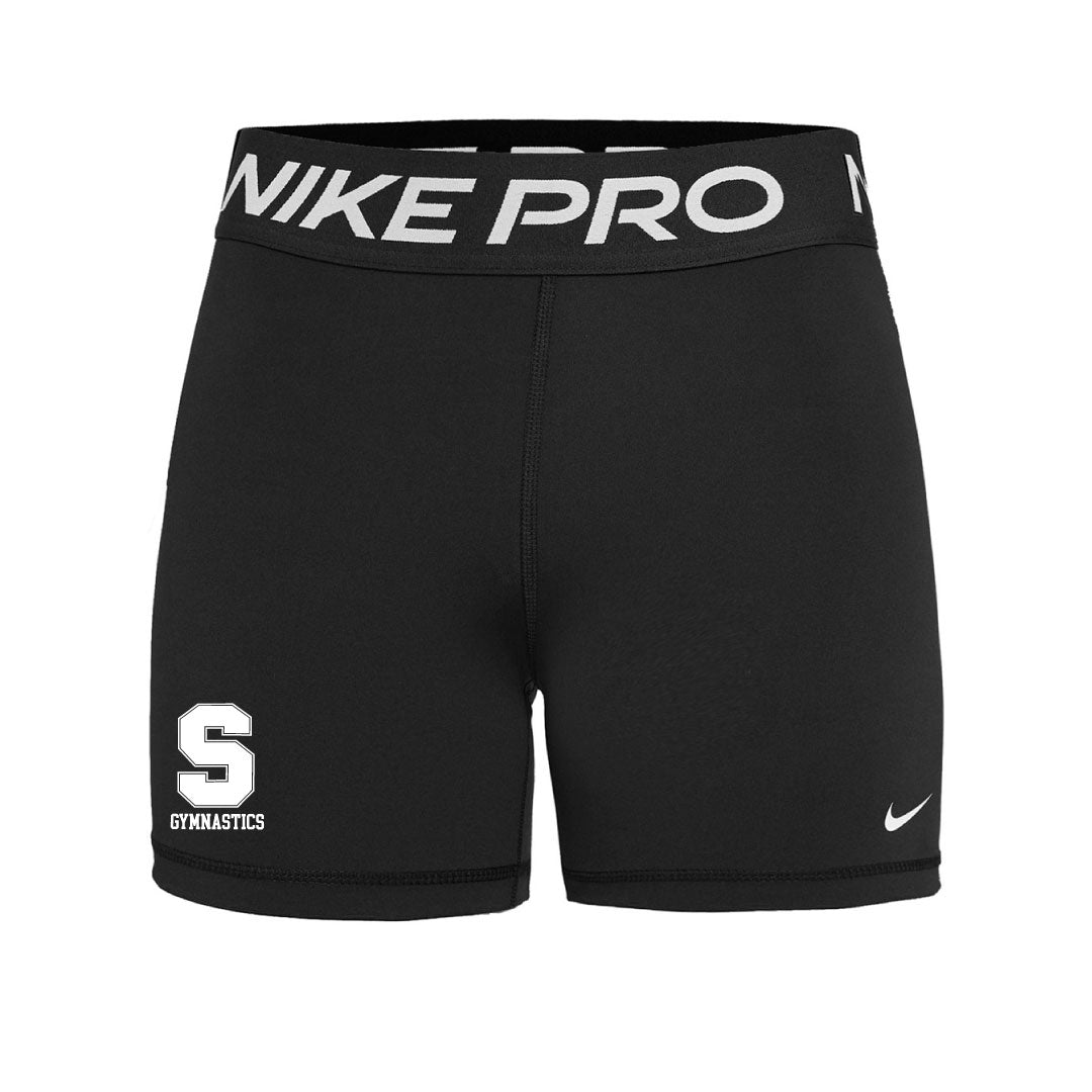 Staples Gymnastics Nike Pro Shorts Logowear Staples Gymnastics Ladies XS