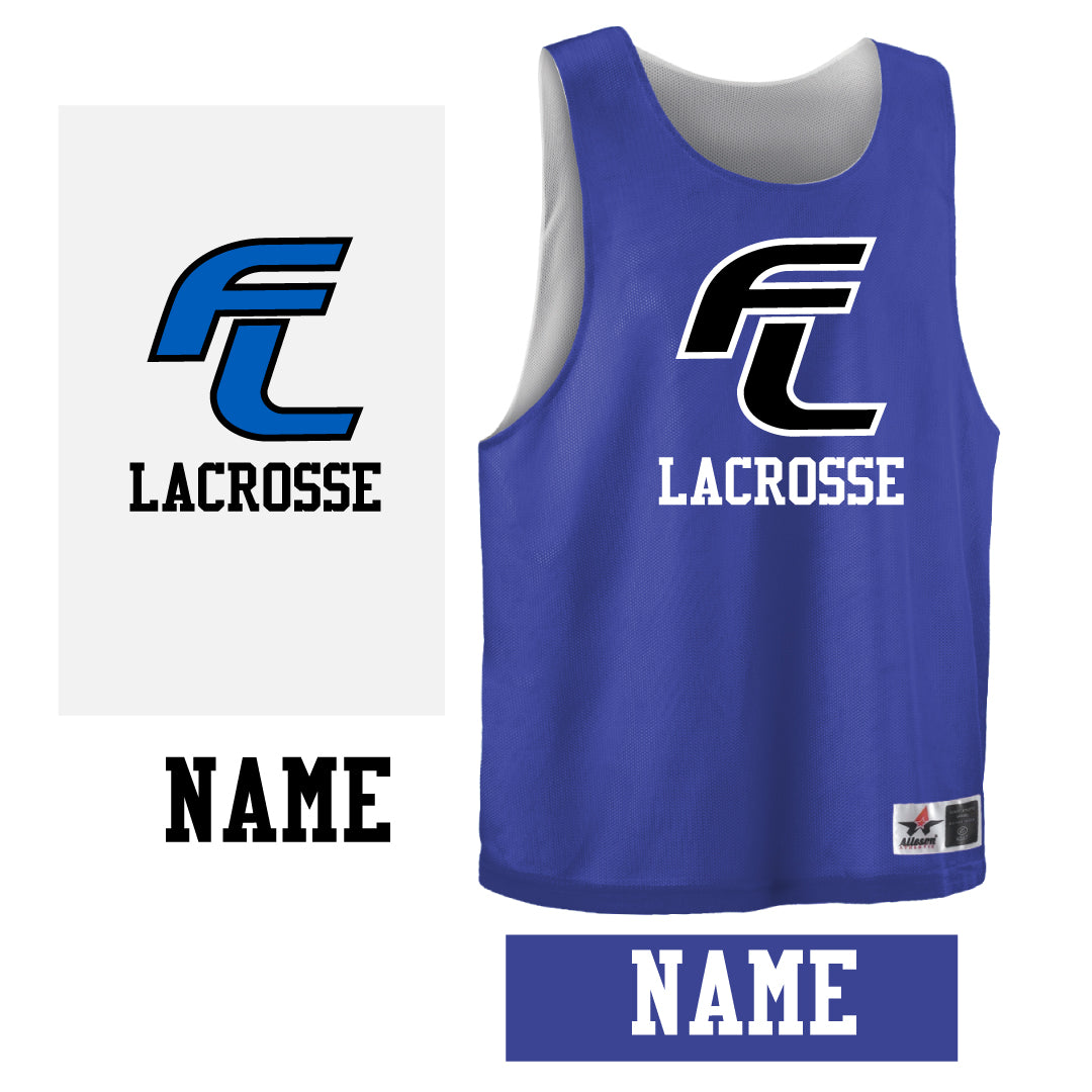 FL Girls Lacrosse Reversible Pinnie Logowear FL Girls Lacrosse Small