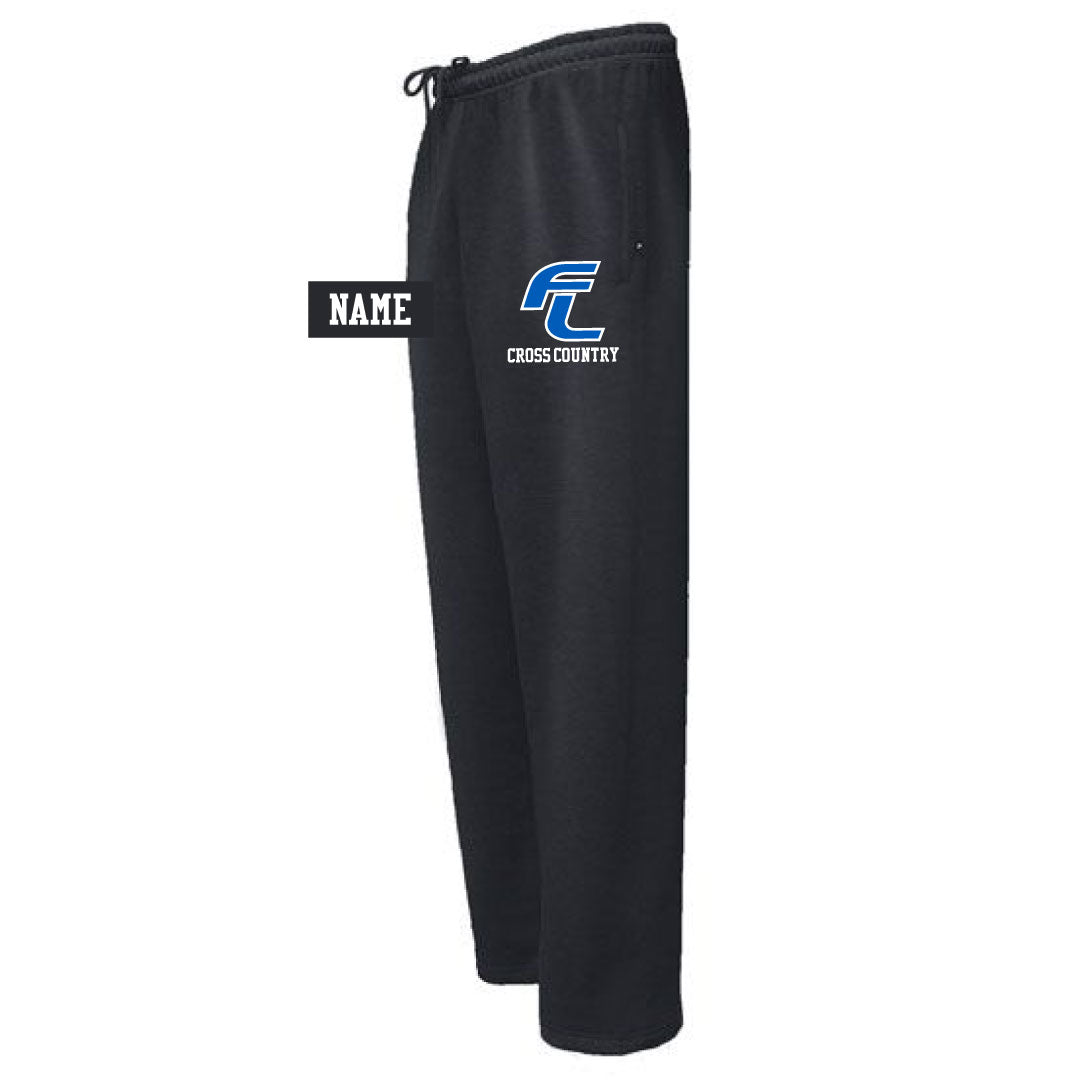 Ludlowe Cross Country Sweatpants Logowear Fairfield Ludlowe Cross Country Black Adult XS