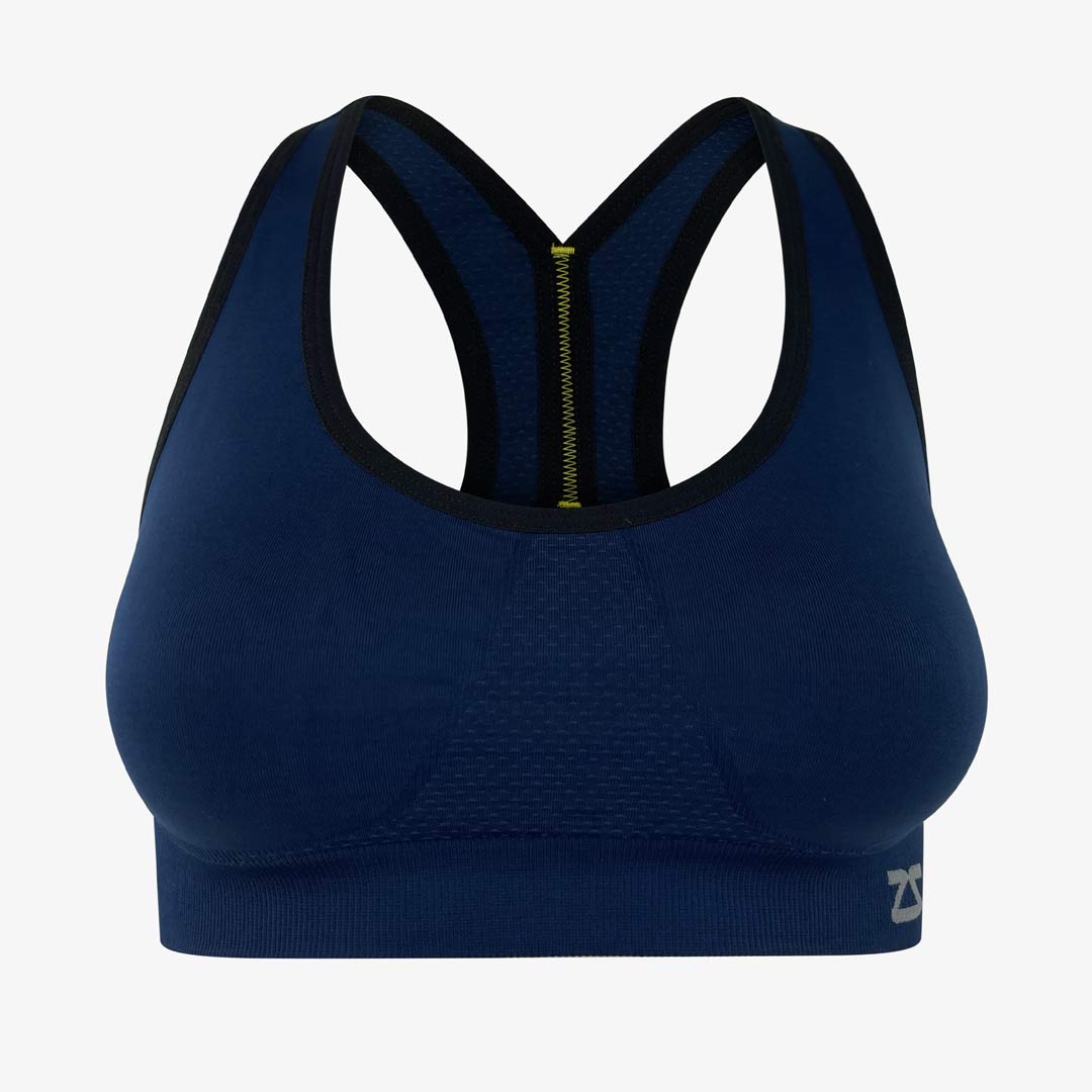 Zensah Gazelle 2.0 Sports Bra Apparel Zensah Navy Small 