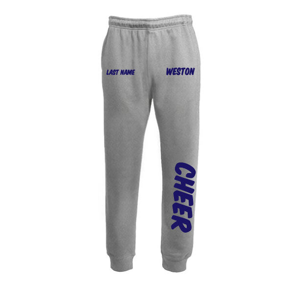 Weston Youth Cheer Joggers Logowear Weston Youth Cheer Youth S Grey