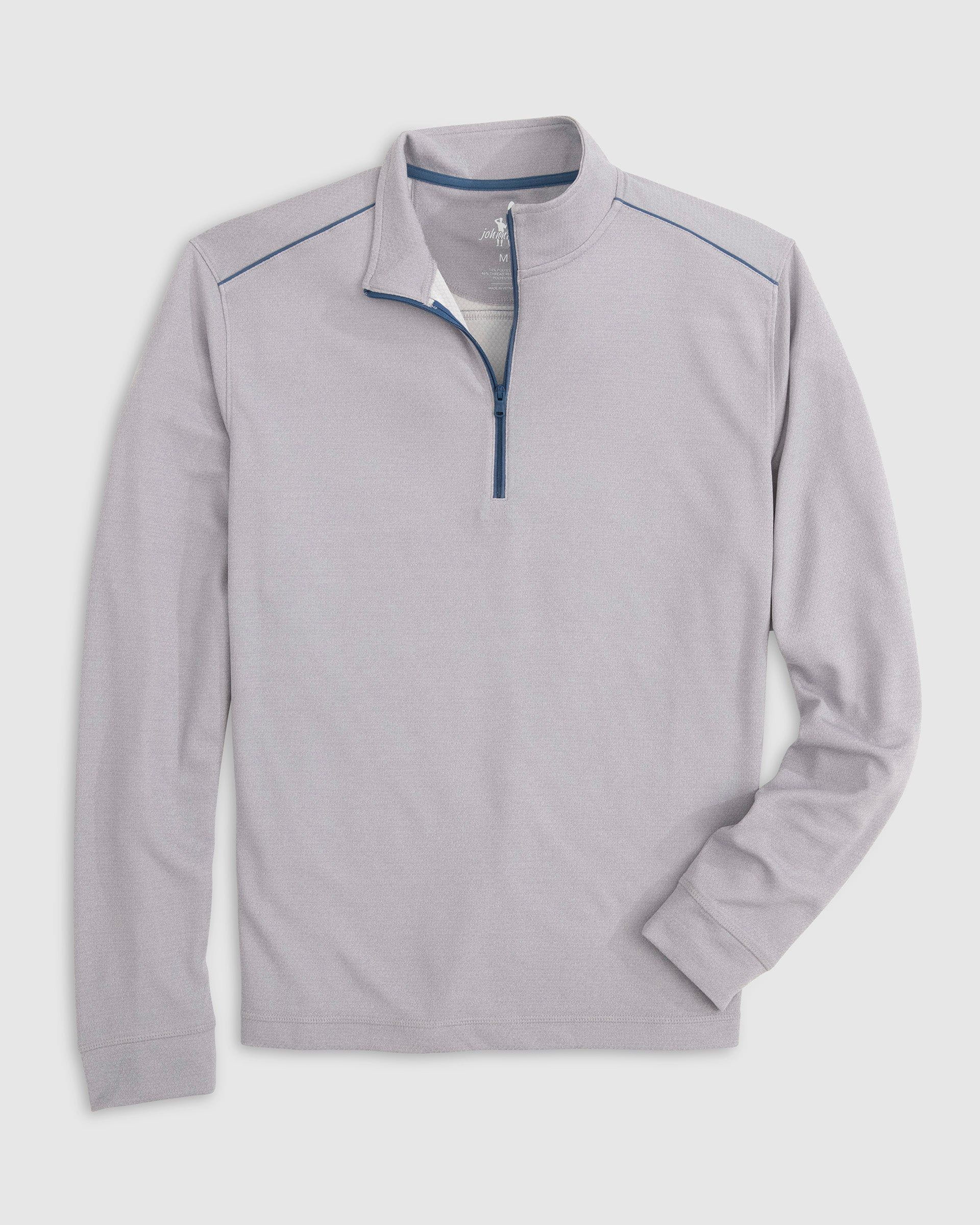 Johnnie O Mens Wells Prep Formance 1 4 Zip Pullover Apparel Johnnie-O Seal Small