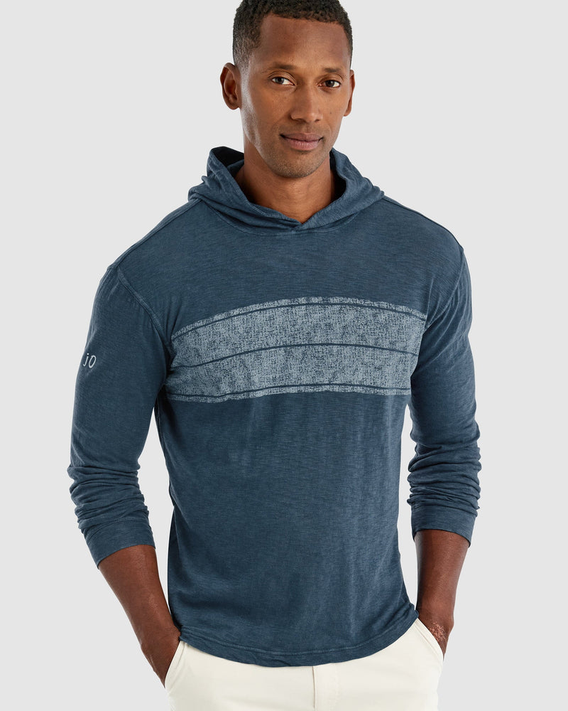 Johnnie O Calico Long Sleeve T Shirt Hoodie Apparel Johnnie-O Wake Small
