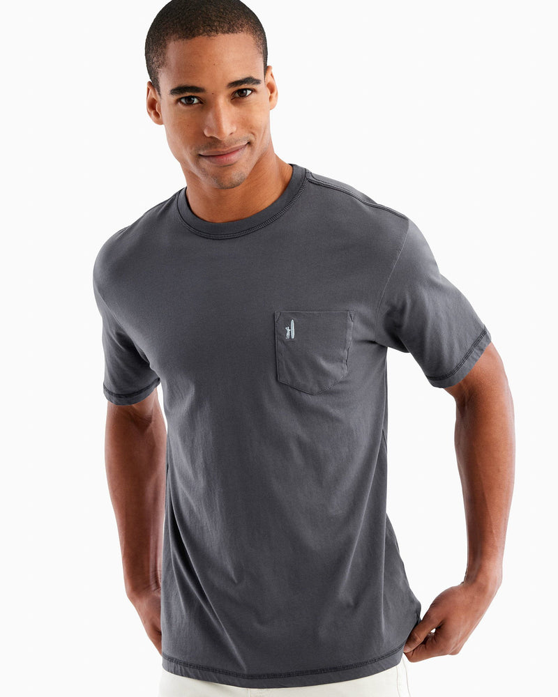 Johnnie O Mens Dale T Shirt Apparel Johnnie-O Graphite Small