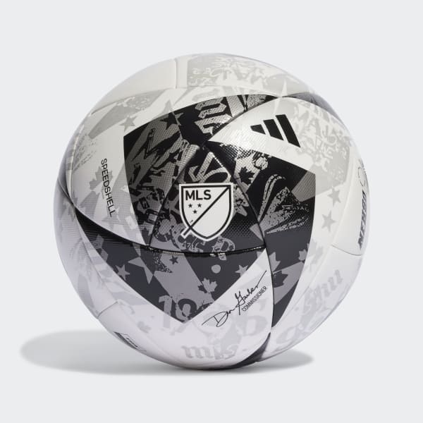 adidas MLS Competition NFHS Soccer Ball Equipment Adidas White/Black 4
