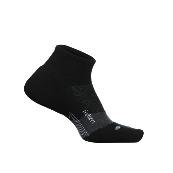 Feetures Merino 10 Cushion Quarter Apparel Feetures Charcoal Medium