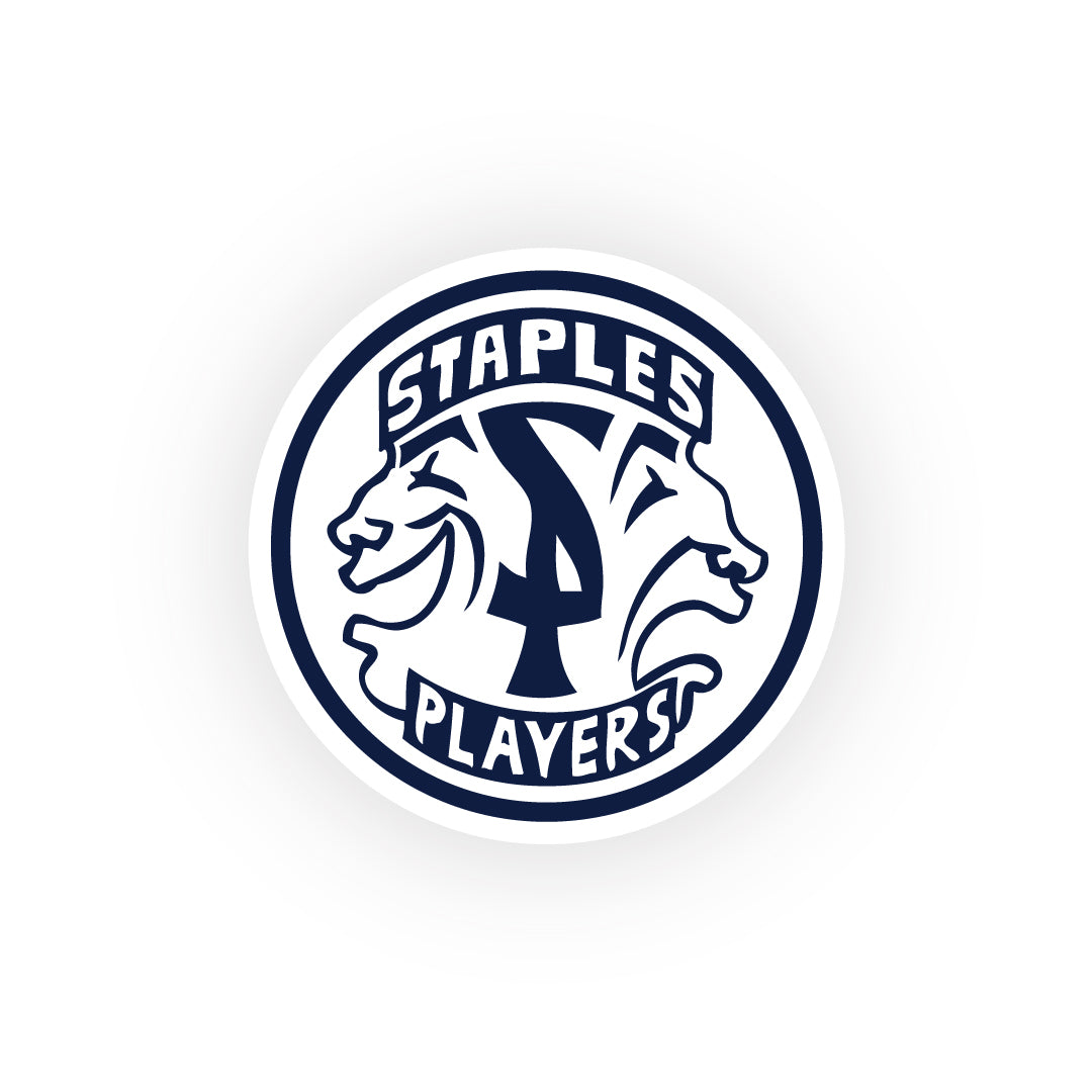 Staples Players Laptop Sticker Logowear Staples Players