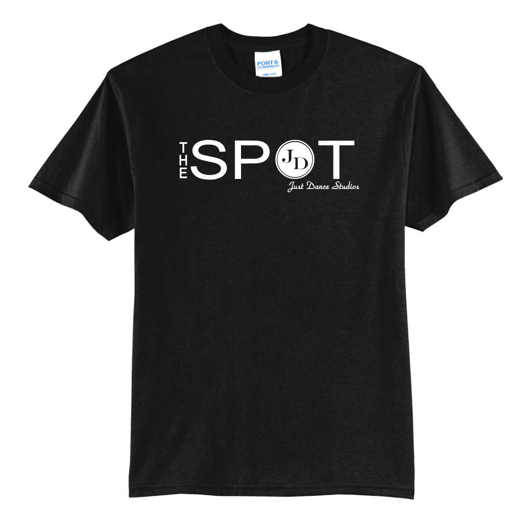 The Spot Dance Cotton Short Sleeve Logowear The Spot Just Dance Black Youth M