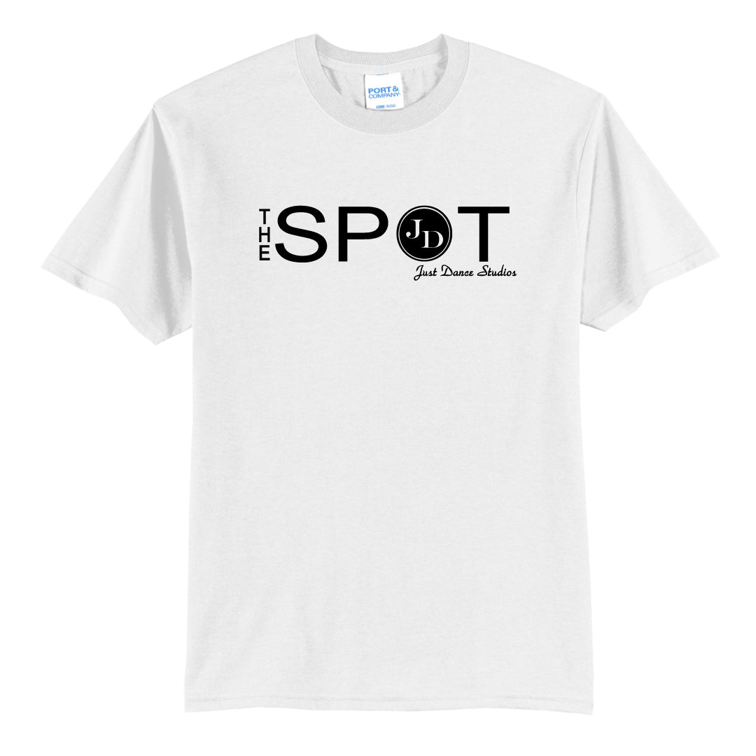 The Spot Dance Cotton Short Sleeve Logowear The Spot Just Dance White Youth M