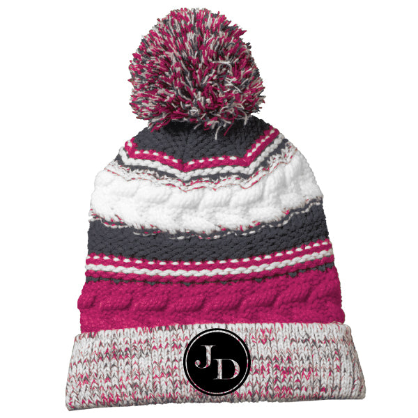 The Spot Dance Beanie Logowear The Spot Just Dance Pink