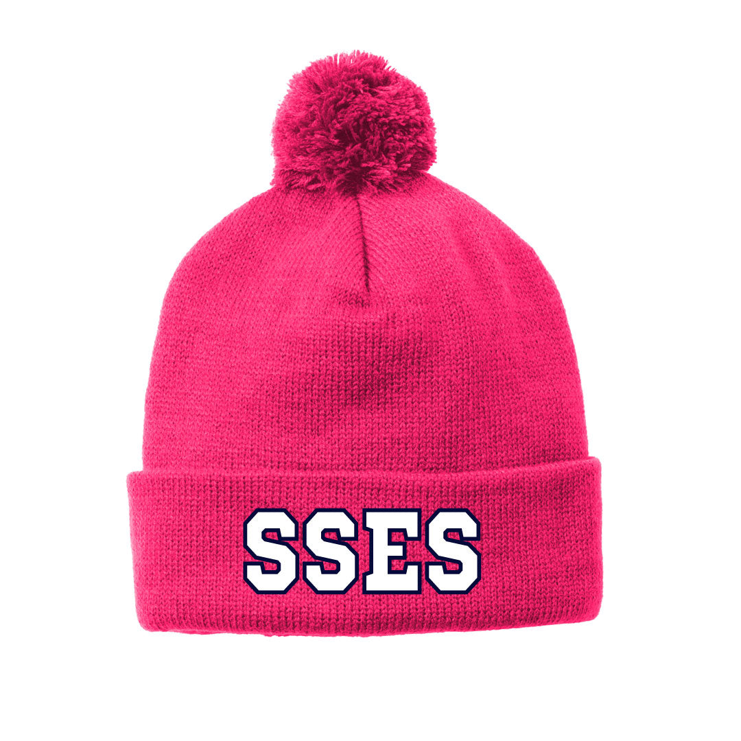 SSES Viki Soto 5K Pom Pom Hat Logowear Viki Soto 5K Pink