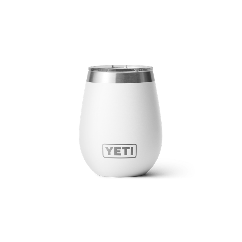 Yeti Rambler 10 oz Wine Tumbler w/Magslider Lid Accessories Yeti White