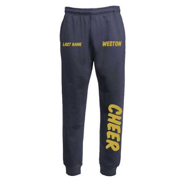 Weston Youth Cheer Joggers Logowear Weston Youth Cheer Youth S Navy