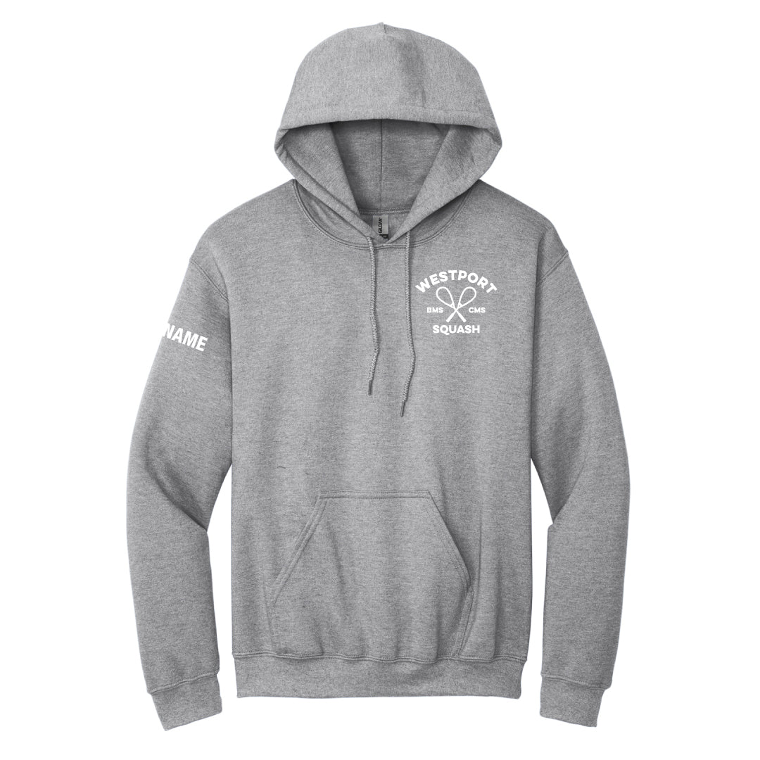 Westport Squash Hoodie Logowear Westport Squash Grey Adult XS