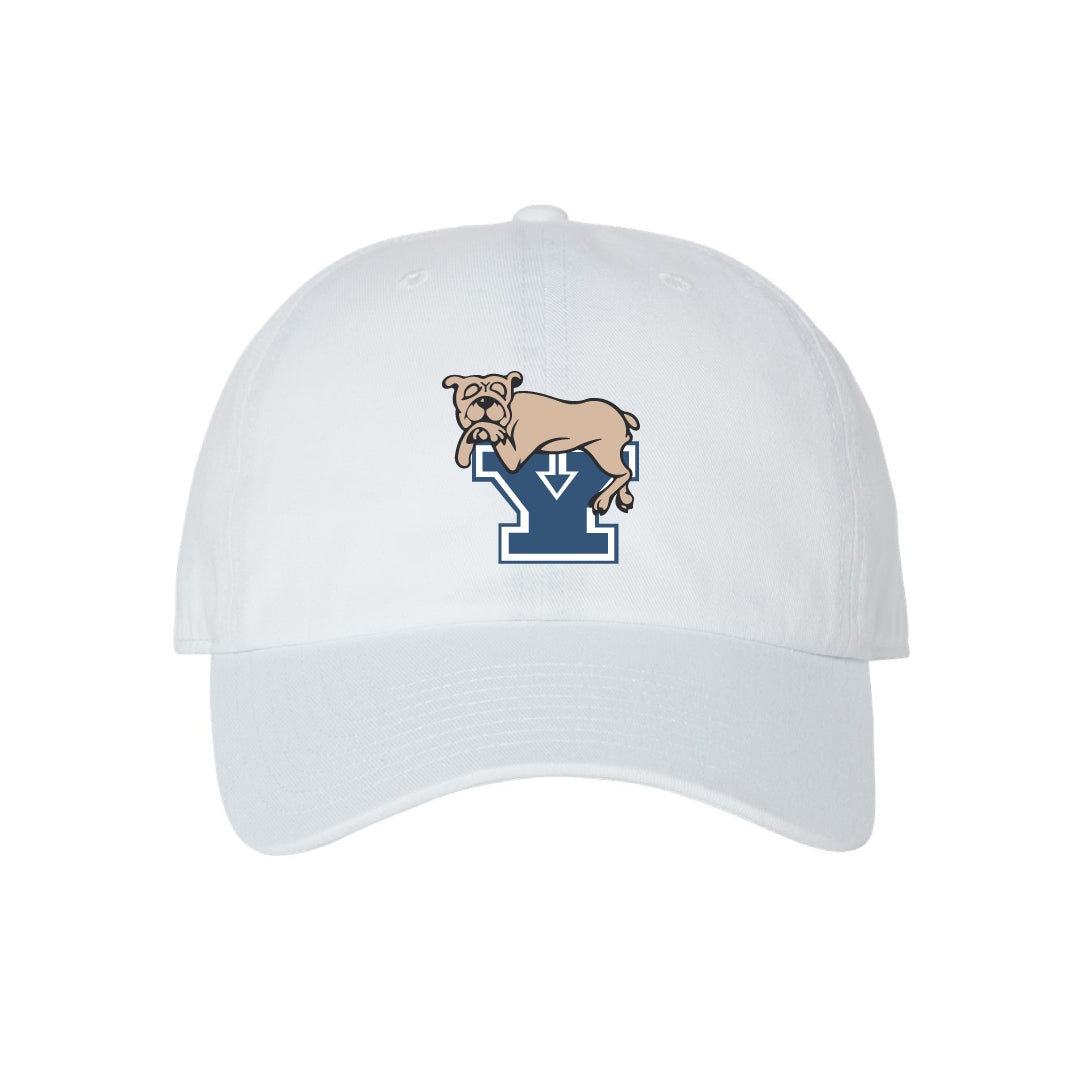 Yale Anesthesiology Baseball Cap Logowear Yale Anesthesiology White