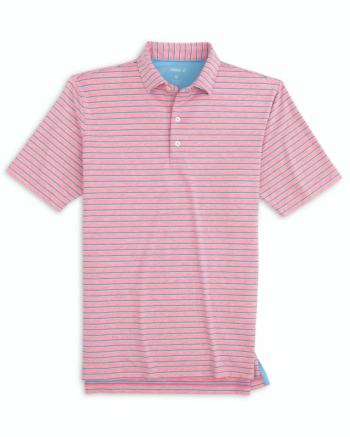 Johnnie O Mens Jett Striped Polo Apparel Johnnie-O Taffy Small