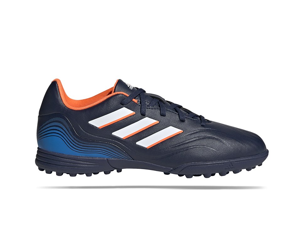 adidas Kids' Copa Sense .3 Turf J Footwear Adidas Team Navy/Blue/White/Blue Rush-GW7401 1