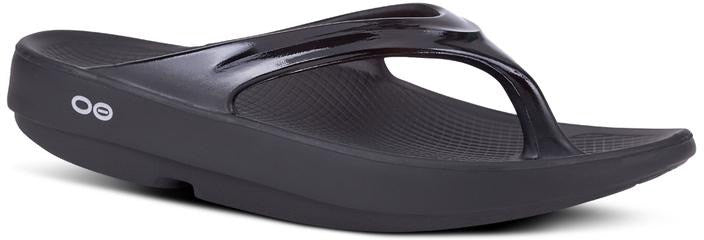Oofos Womens Oolala Footwear OOFOS Black 6