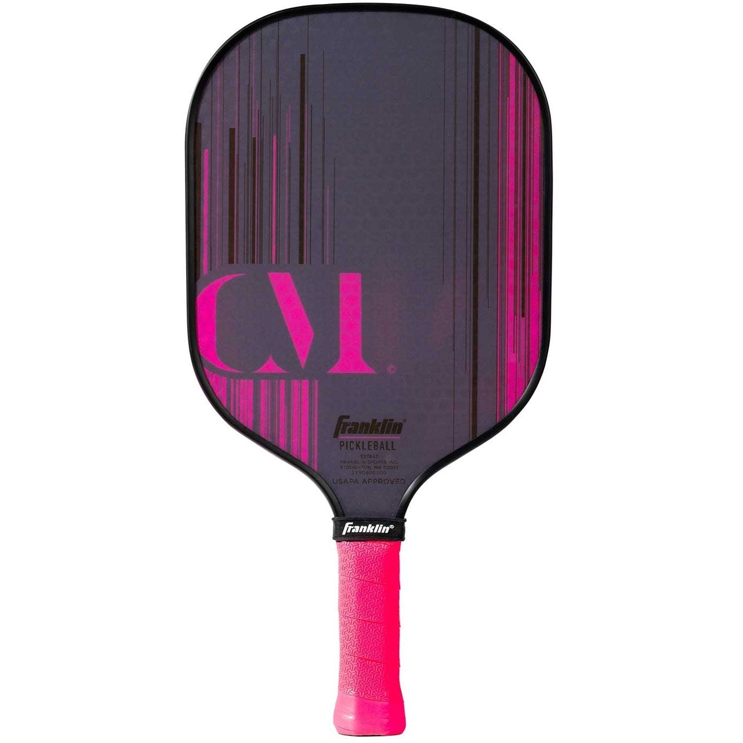 Franklin Christine McGrath Signature Pickleball Paddle Equipment FRANKLIN SPORTS INC. 13 mm Thickness Pink/Purple