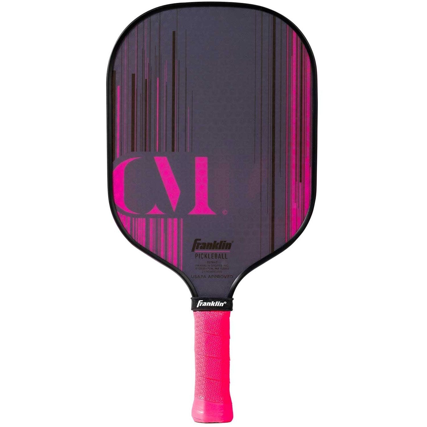 Franklin Christine McGrath Signature Pickleball Paddle Equipment FRANKLIN SPORTS INC. 13 mm Thickness Pink/Purple 