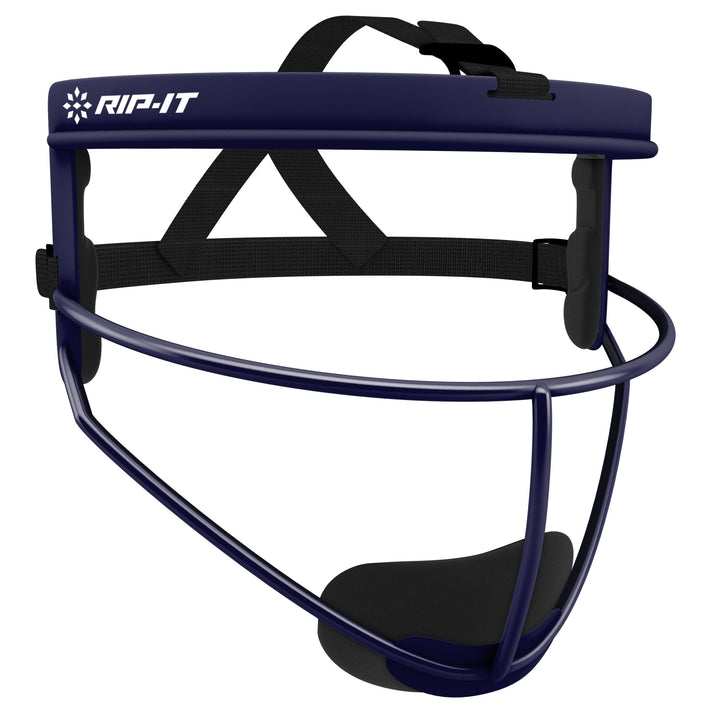 Rip-it Original Defense Pro Softball Fielder's Mask Equipment RIP-IT SPORTING GOODS Youth Navy