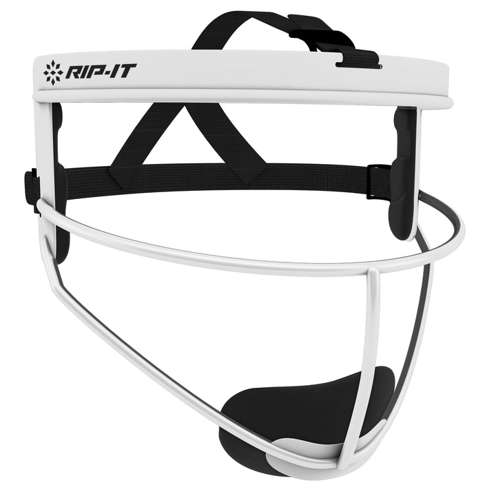 Rip-it Original Defense Pro Softball Fielder's Mask Equipment RIP-IT SPORTING GOODS Youth White