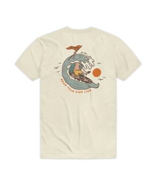 Jetty Mens Tubular Tee Apparel Jetty Small Tan