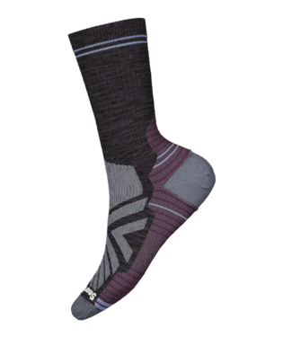 Smartwool Womens Hike Light Cushion Crew Socks Apparel Smartwool Charcoal-003 Small