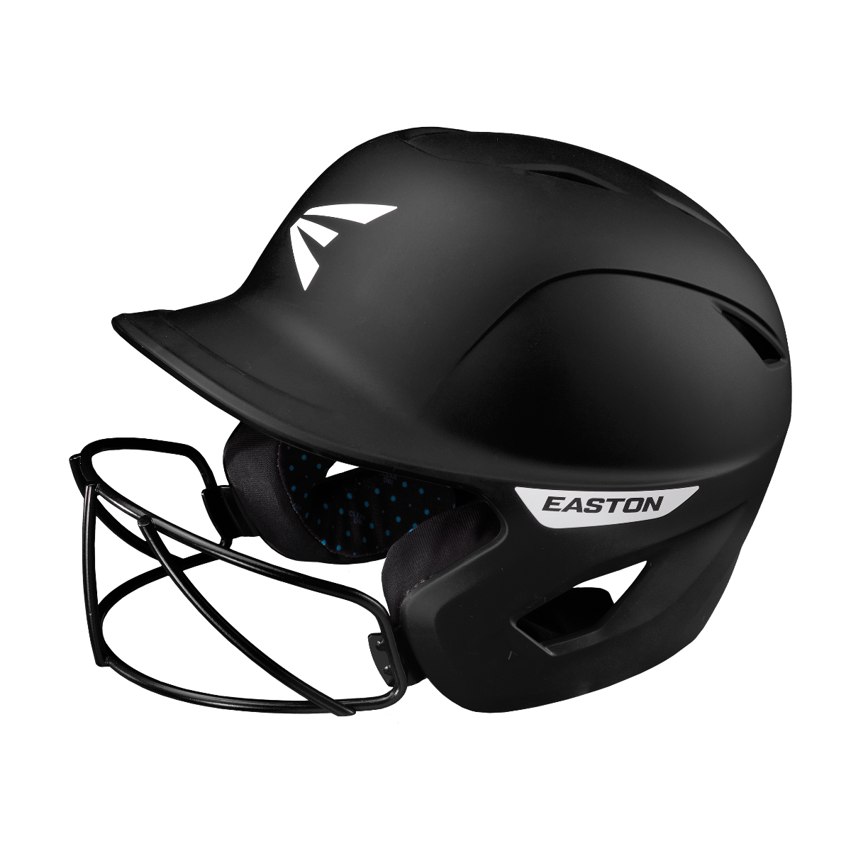 Easton Ghost Matte Softball Helmet Equipment Rawlings/Easton Black T-Ball/Small