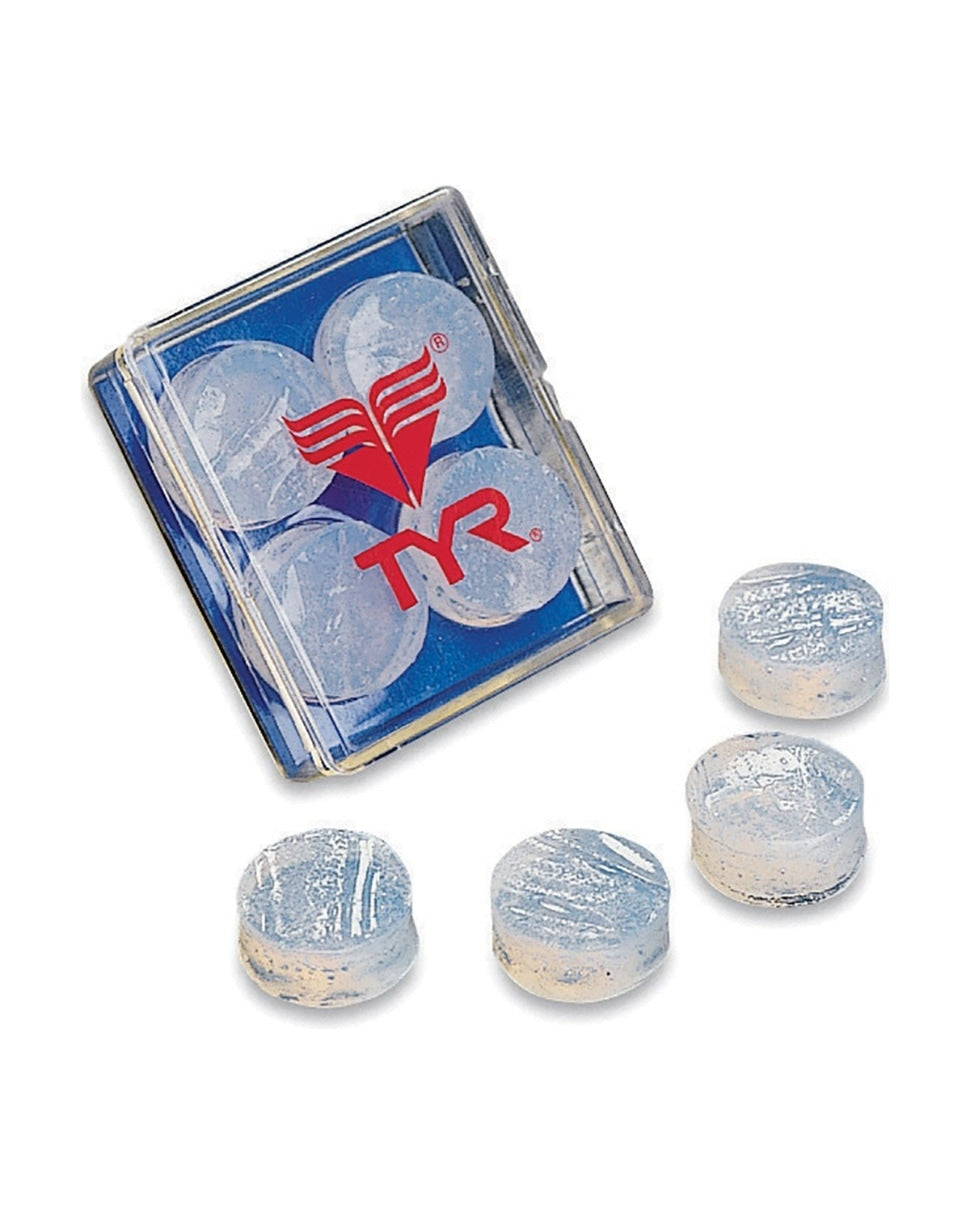 TYR Soft Silicone Ear Plugs Equipment TYR Clear