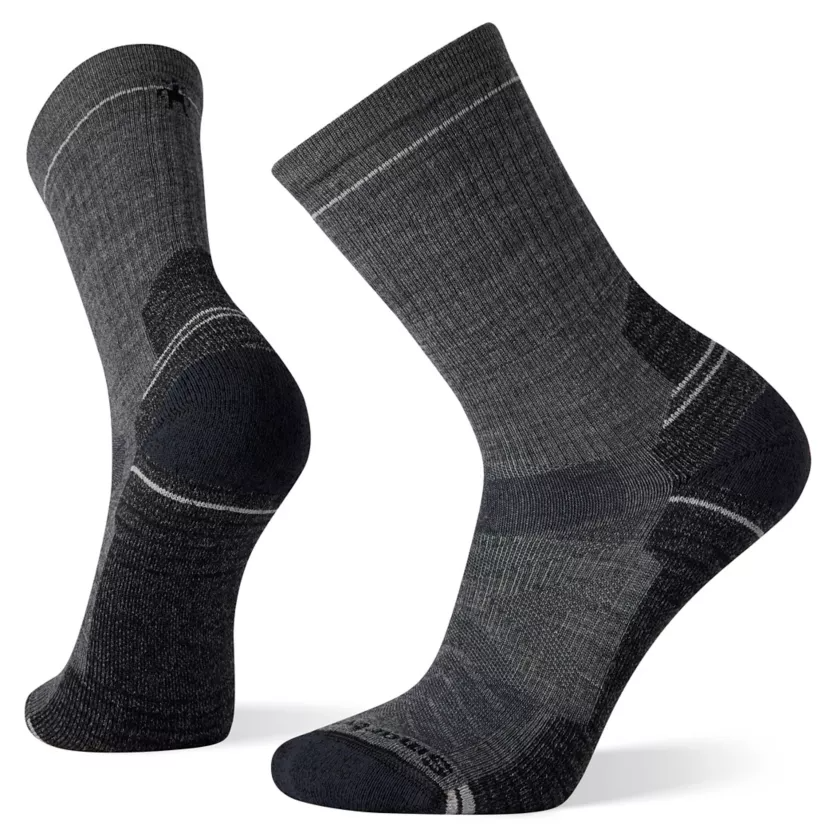Smartwool Hike Light Cushion Crew Socks Apparel Smartwool Medium Gray-052 Medium