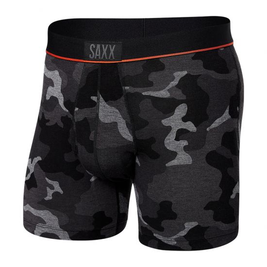 Saxx Men's Ultra Boxer Brief Apparel SAXX Supersize Camo-Black Small 