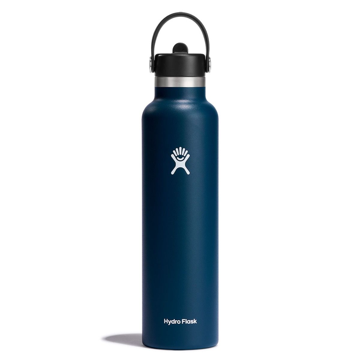 Hydro Flask 24 oz Standard Mouth with Flex Straw Cap Accessories Hydro Flask Indigo
