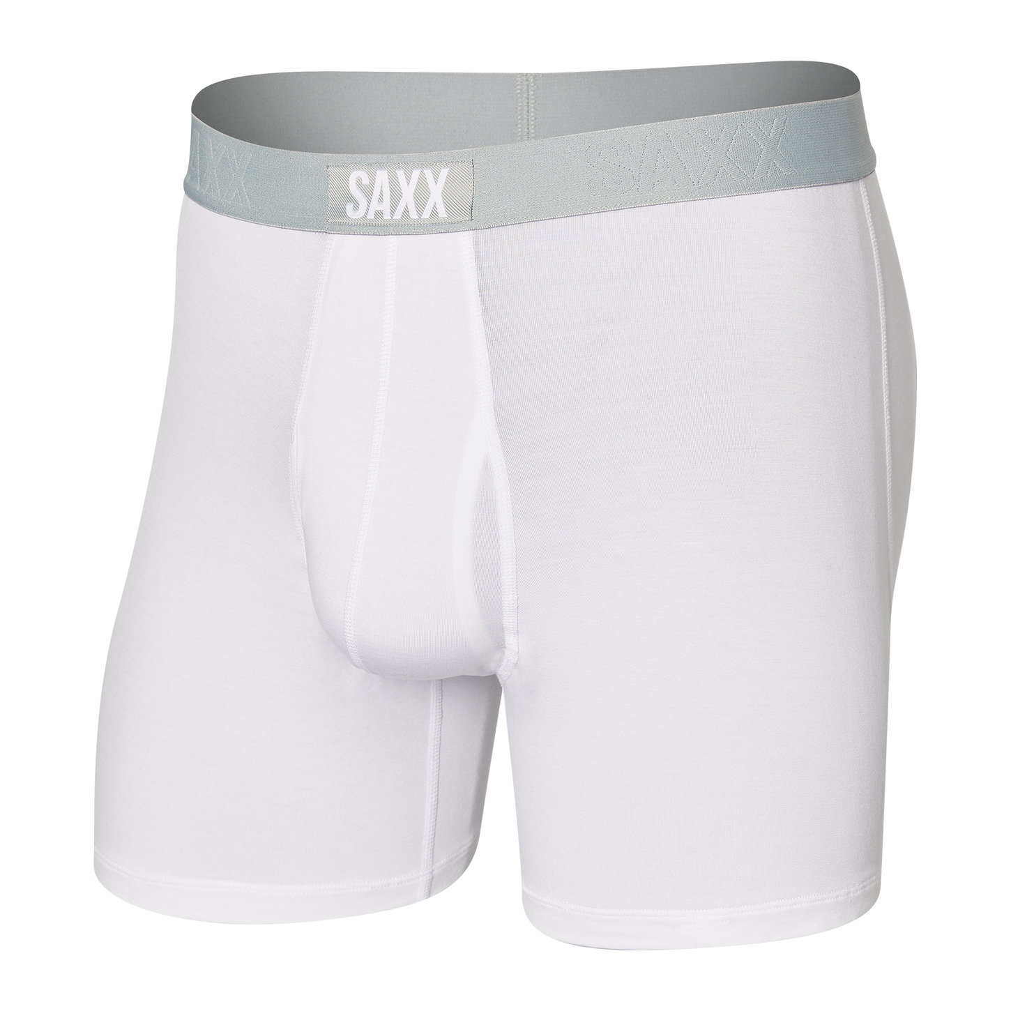 Saxx Men's Ultra Super Soft Boxer Brief Apparel SAXX White Small